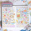 [MB33] NEW Maybean 'Refreshing Pieces' Sticker Pack (Singles/Pack) -Maybean_MB33S3 - Fireworks (Gray)_korean_sticker_stationery