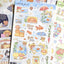 [MB33] NEW Maybean 'Refreshing Pieces' Sticker Pack (Singles/Pack) -Maybean_MB33S3 - Fireworks (Gray)_korean_sticker_stationery
