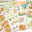 [MB34] NEW Maybean x DingulDaengul x Mangledoor x Heeyane Collaboration 'Sunshine-Filled' Sticker Pack -Maybean__korean_sticker_stationery
