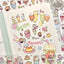 [MB35] NEW Maybean '3D Foil Kiss-Cut Masking Tape' (options) -Maybean_MB35S1 - Soda Parfait_korean_sticker_stationery