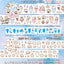 [MB35] NEW Maybean '3D Foil Kiss-Cut Masking Tape' (options) -Maybean_MB35S1 - Soda Parfait_korean_sticker_stationery