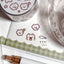 [MB35] NEW Maybean '3D Foil Kiss-Cut Masking Tape' (options) -Maybean_MB35S1 - Soda Parfait_korean_sticker_stationery