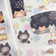 [MB35] NEW Maybean '3D Foil Kiss-Cut Masking Tape' (options) -Maybean_MB35S4 - Star Fireworks_korean_sticker_stationery