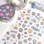 [MB36] NEW Maybean '3D Foil Kiss-Cut Masking Tape' (options) -Maybean_MB36S1 - Tiny Bears_korean_sticker_stationery
