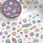 [MB36] NEW Maybean '3D Foil Kiss-Cut Masking Tape' (options) -Maybean_MB36S1 - Tiny Bears_korean_sticker_stationery