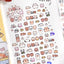 [MB36] NEW Maybean '3D Foil Kiss-Cut Masking Tape' (options) -Maybean_MB36S1 - Tiny Bears_korean_sticker_stationery