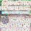 [MB36] NEW Maybean '3D Foil Kiss-Cut Masking Tape' (options) -Maybean_MB36S1 - Tiny Bears_korean_sticker_stationery