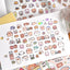 [MB36] NEW Maybean '3D Foil Kiss-Cut Masking Tape' (options) -Maybean_MB36S1 - Tiny Bears_korean_sticker_stationery