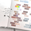 [MB36] NEW Maybean '3D Foil Kiss-Cut Masking Tape' (options) -Maybean_MB36S3 - Sparkling Sprinkles_korean_sticker_stationery
