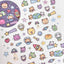 [MB36] NEW Maybean '3D Foil Kiss-Cut Masking Tape' (options) -Maybean_MB36S2 - Mini Space Friends_korean_sticker_stationery