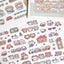 [MB37] NEW Maybean × NyungNyung Shop 🐥 'Sunshine Class' Collaboration Kiss-Cut Pack -Maybean__korean_sticker_stationery