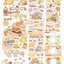 [MB39] NEW Maybean 'Yum Yum' Sticker Pack (Singles/Pack) -Maybean_MB39 - Pack_korean_sticker_stationery