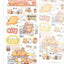 [MB39] NEW Maybean 'Yum Yum' Sticker Pack (Singles/Pack) -Maybean_MB39S3 - Chicken_korean_sticker_stationery