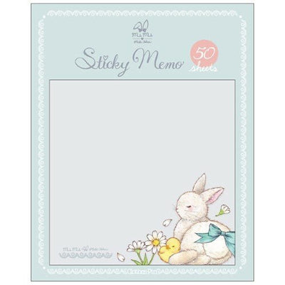 [MDS13] Takei Miki Mimi Rabbit Sticky Note (options) - MDS_MDS13S2 - Duck & Ribbon_korean_sticker_stationery
