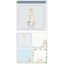 [MDS14] Takei Miki Mimi Rabbit Memo Pad (options) - MDS_MDS14S2 - Duck & Ribbon (Blue)_korean_sticker_stationery