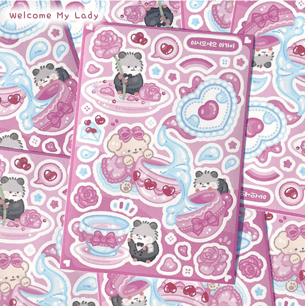 [Mindlelae Store] Lady and the Butler Sticker Pack (Singles/Pack) - Mindlelae Store_Pack_korean_sticker_stationery