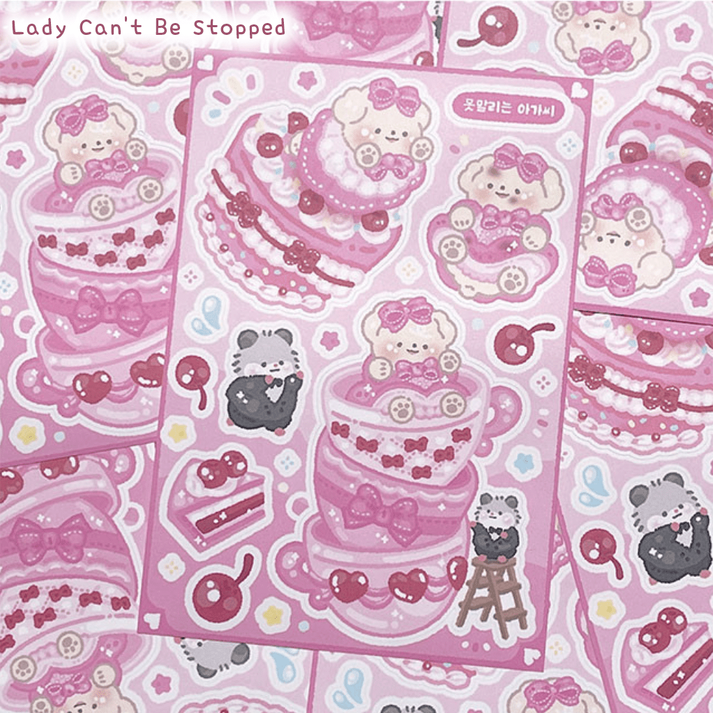[Mindlelae Store] Lady and the Butler Sticker Pack (Singles/Pack) - Mindlelae Store_Pack_korean_sticker_stationery