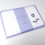 [MK07] Makota Mini Message Card Set - Purple Pansy - El commun__korean_sticker_stationery