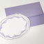 [MK09] Makota Mini Message Card Set - Lavender - El commun__korean_sticker_stationery