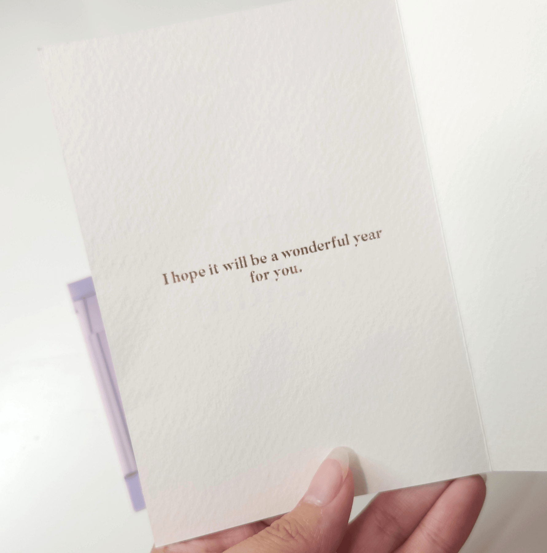 [MK13] Makota Happy Birthday Greeting Card - Lily of the Valley - El commun__korean_sticker_stationery