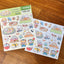 [MM02] Maimoi Nana Travelers in Japan Sticker Sheet - Maimoi__korean_sticker_stationery