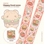 [MM102] NEW Maimoi 'Happy! Food Zone' Kisscut Masking Tape 25mm x 5m - Maimoi__korean_sticker_stationery