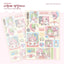 [MM105] NEW Maimoi 'HBD Sweet Birthday' Sticker Sheet Pack (Pack/Singles) - Maimoi_MM105S3 - Birthday Party Together_korean_sticker_stationery