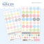 [MM105] NEW Maimoi 'HBD Sweet Birthday' Sticker Sheet Pack (Pack/Singles) - Maimoi_MM105S6 - Circle Numbers_korean_sticker_stationery