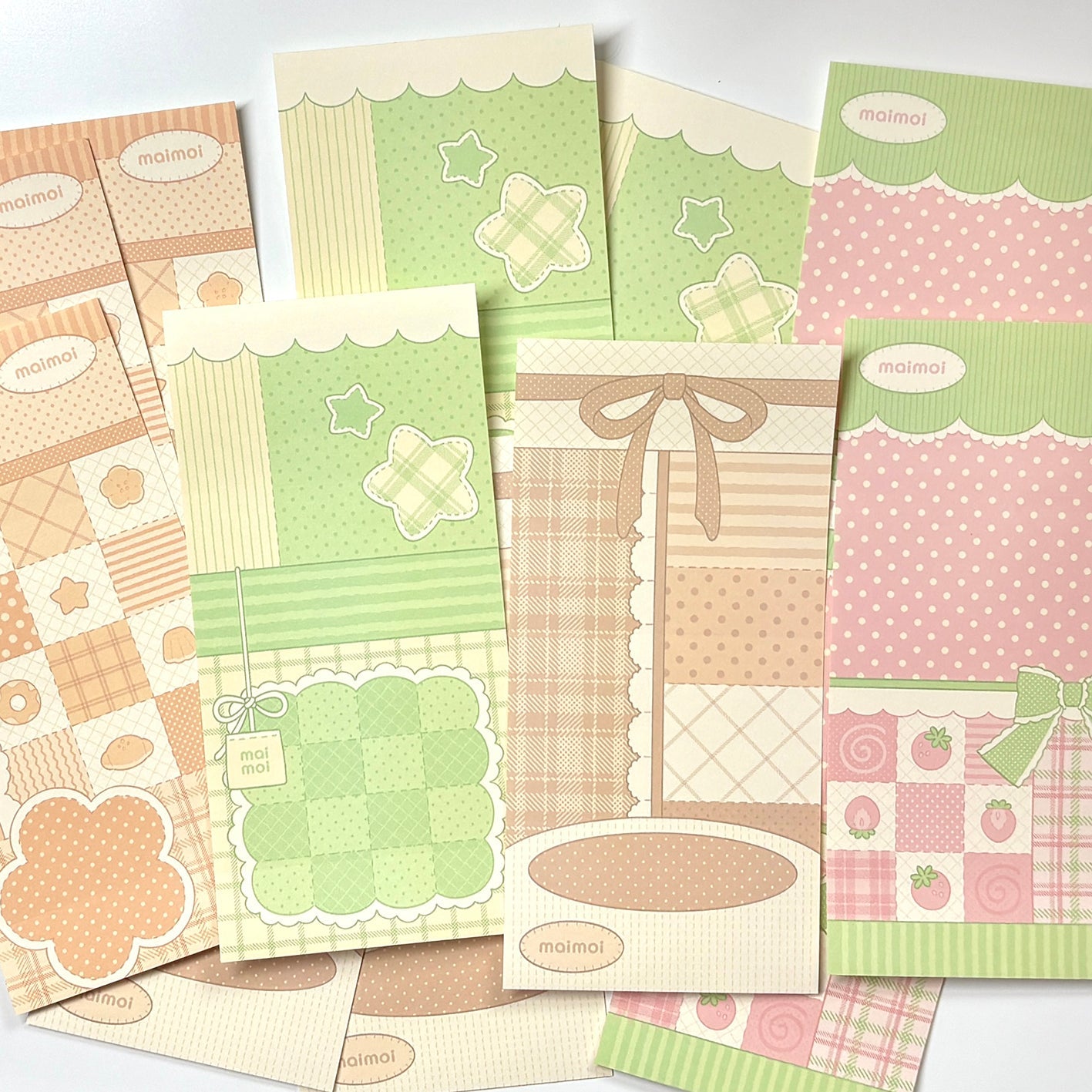[MM106] NEW Maimoi 'Cozy Cotton' Memo Sticker Set - Maimoi__korean_sticker_stationery