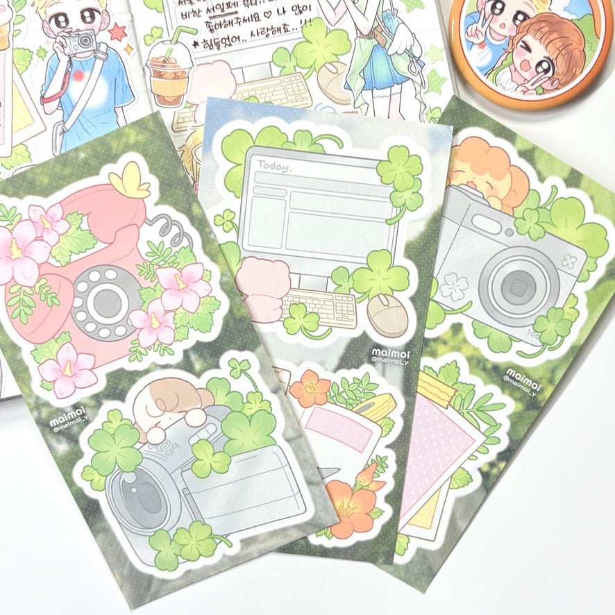 [MM108] NEW Maimoi 'Making a Memory' Memo Sticker Set - Maimoi__korean_sticker_stationery