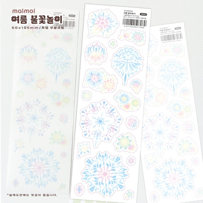 [MM114] NEW Maimoi 'Summer Fireworks' Sticker Sheet - Maimoi__korean_sticker_stationery