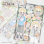 [MM115] NEW Maimoi 'Summer Records Boy/Girl' Sticker Sheet (options) - Maimoi_MM115S1 - Boy_korean_sticker_stationery