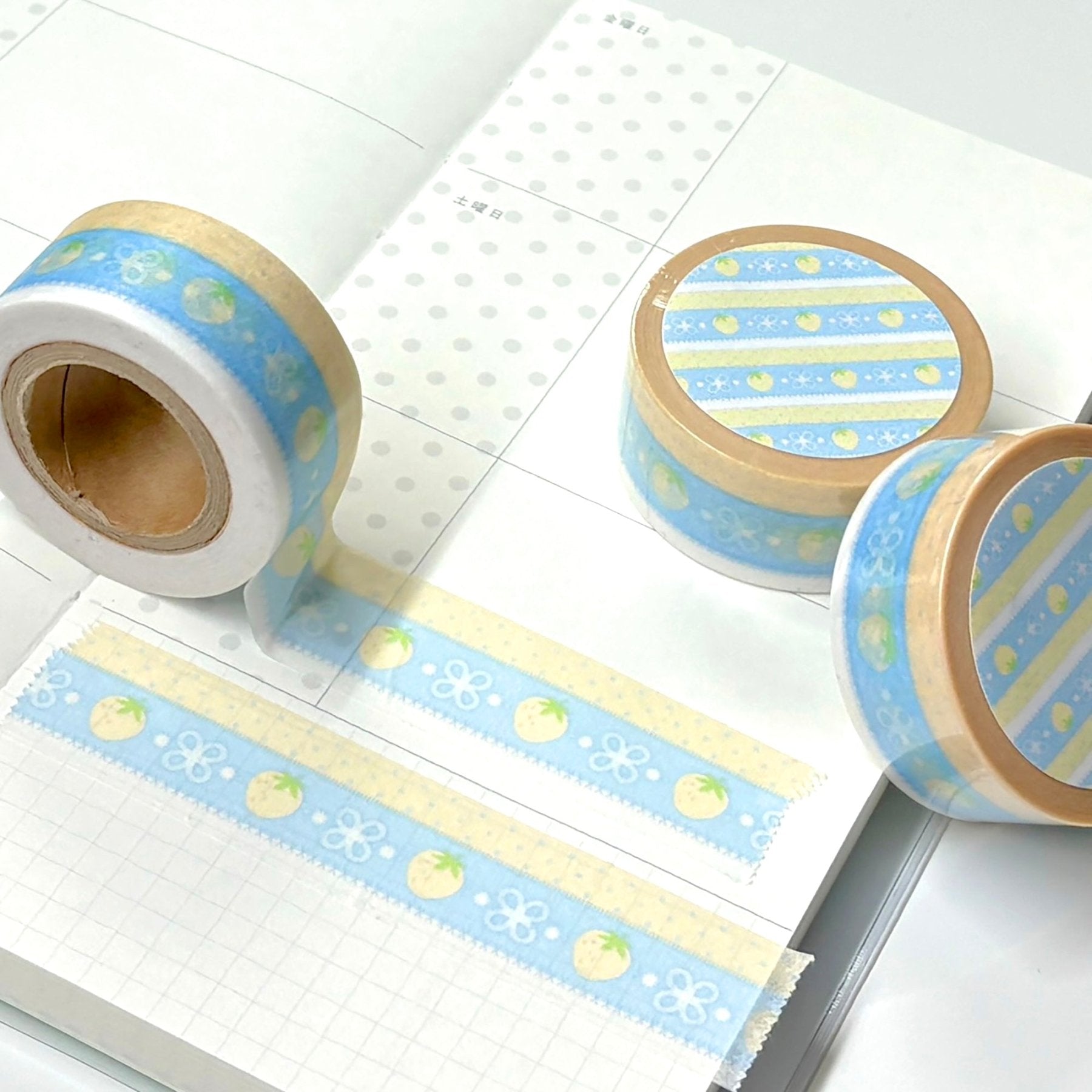 [MM123] NEW Maimoi 'Soda Berry' Masking Tape - Maimoi__korean_sticker_stationery