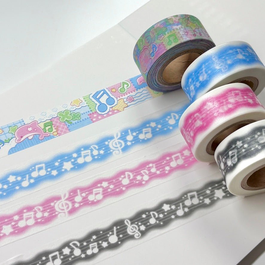 [MM124] NEW Maimoi 'Summer Rhythm, Singing Summer' Masking Tape - Maimoi__korean_sticker_stationery