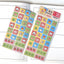 [MM42] Maimoi 'Daily Square Square' Sticker Sheet - Maimoi__korean_sticker_stationery