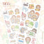 [MM69] Maimoi 'Record Girl' Sticker Sheet - Maimoi__korean_sticker_stationery