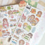 [MM69] Maimoi 'Record Girl' Sticker Sheet - Maimoi__korean_sticker_stationery