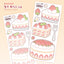 [MM72] Maimoi 'Strawberry Cake.zip' Sticker Sheet - Maimoi__korean_sticker_stationery