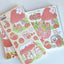 [MM75] Maimoi 'Strawberry House' Sticker Sheet - Maimoi__korean_sticker_stationery
