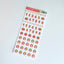 [MM85] Maimoi 'Tomato Day/Number' Sticker Sheet (options) - Maimoi_MM85S2 - Tomato Number_korean_sticker_stationery