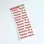 [MM85] Maimoi 'Tomato Day/Number' Sticker Sheet (options) - Maimoi_MM85S2 - Tomato Number_korean_sticker_stationery
