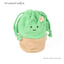 [Moco Mocha] Big Size Plush Pouch (options) - Moco Mocha_Cactus_korean_sticker_stationery