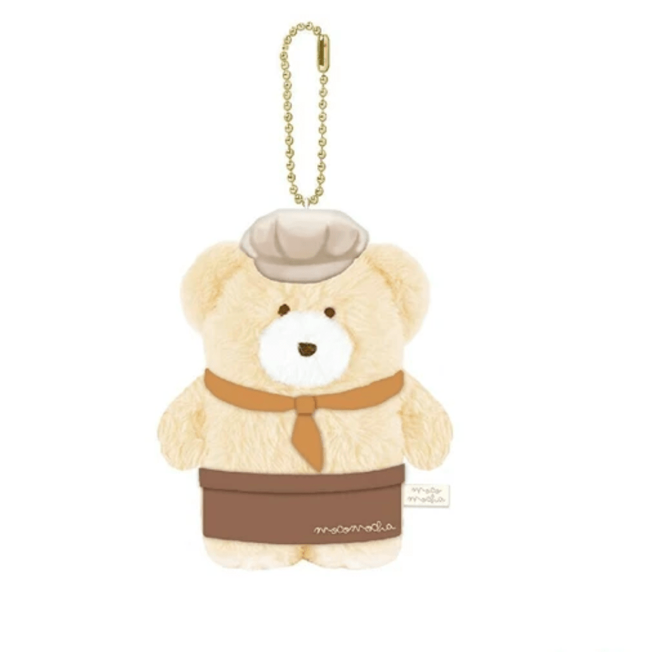 [Moco Mocha] Cafe Mascots (options) - Moco Mocha_Light Brown Bear_korean_sticker_stationery