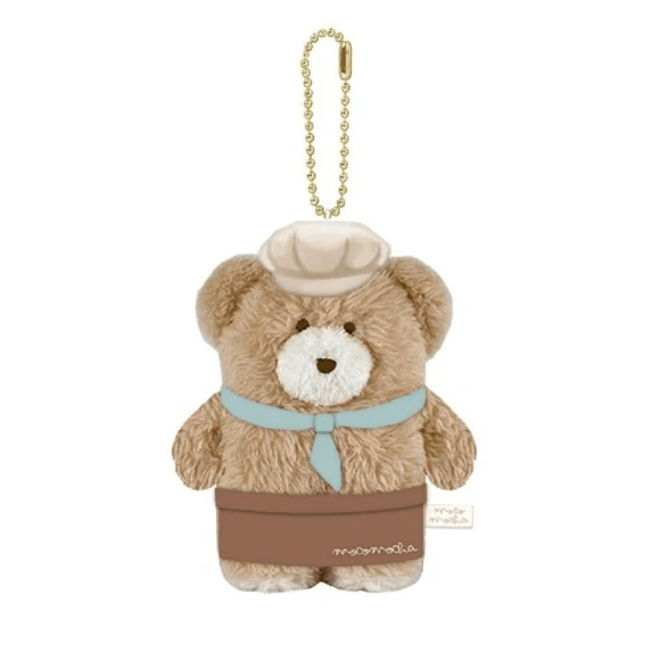 [Moco Mocha] Cafe Mascots (options) - Moco Mocha_Brown Bear_korean_sticker_stationery