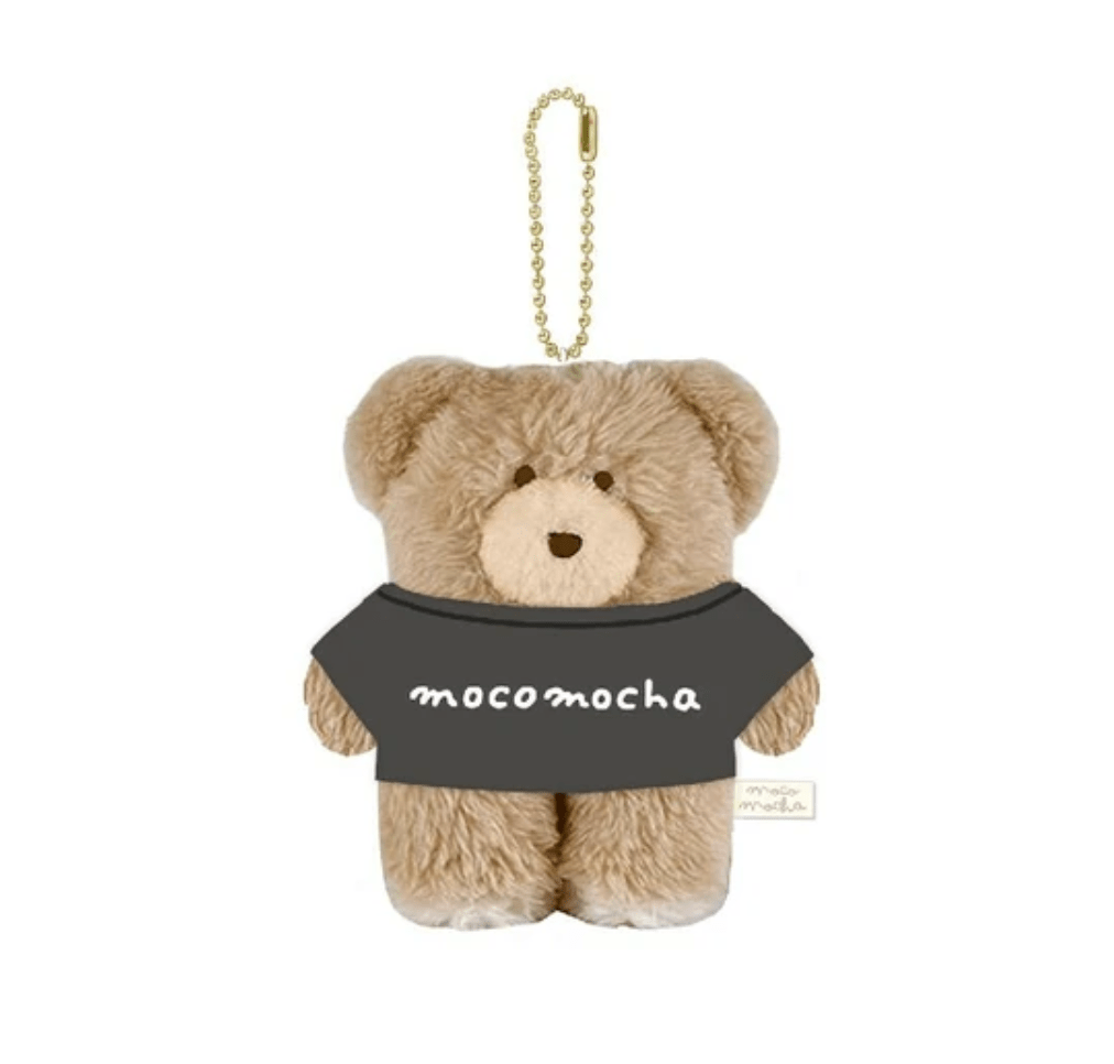 [Moco Mocha] T-Shirt Bears Mascots (options) - Moco Mocha_Black Shirt_korean_sticker_stationery