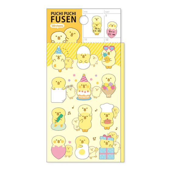 [MW05] MINDWAVE Piyokomame Petit Fusen - MINDWAVE__korean_sticker_stationery