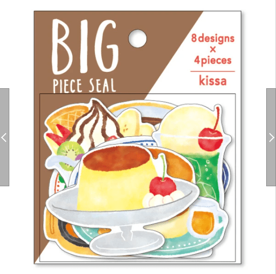 [MW09] MINDWAVE Food Sticker Flakes - MINDWAVE__korean_sticker_stationery