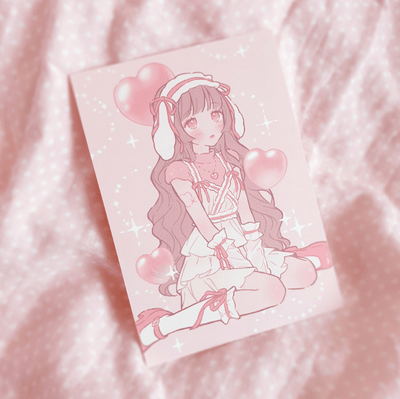 [MX03] Maxxie Club Jelly Jelly Glitter Postcard - Maxxie Club__korean_sticker_stationery