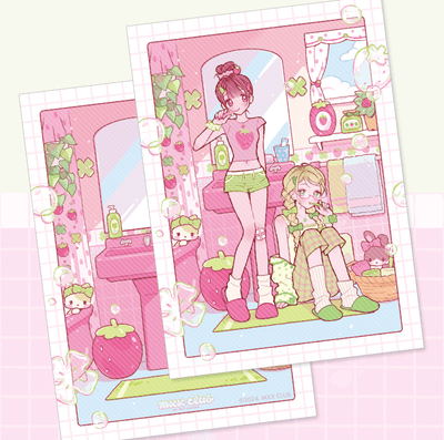[MX42] Maxxie Club Brush Brush Time Postcard - Maxxie Club__korean_sticker_stationery
