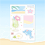 [MX51] Maxxie Club Summer Memories Memo Sticker Sheet - Maxxie Club__korean_sticker_stationery